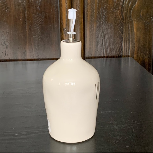 OIL & VINEGAR Rae Dunn Oil & Vinegar Ceramic Cruet Bottle Set - Picture 10 of 12